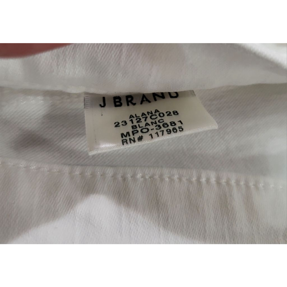 Women's J Brand White‎ Denim Jeans Size 29 - Picture 4 of 9